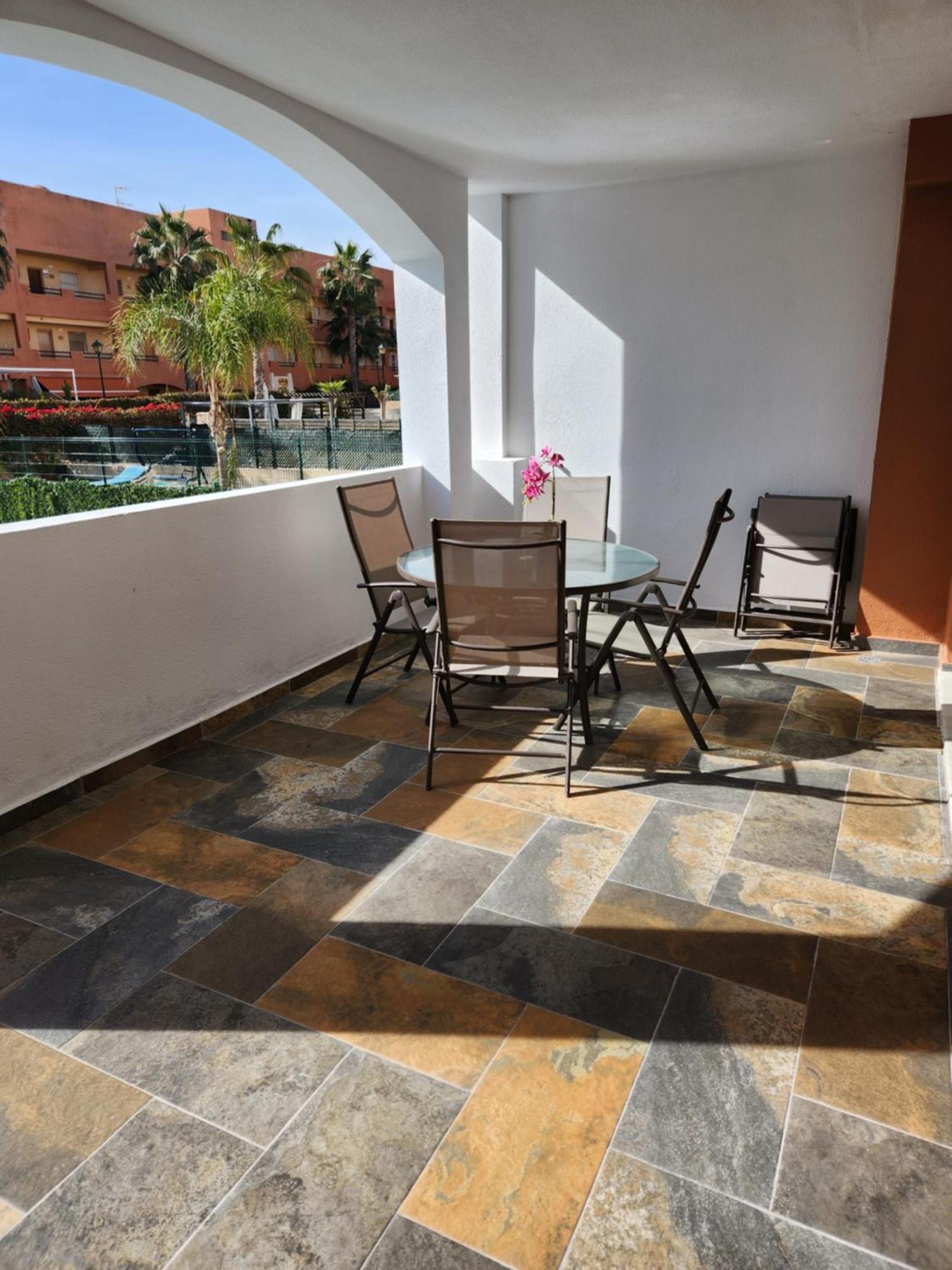 Bajo En Primera Linea De Vera-Playa Con Piscina Privada! Extérieur photo