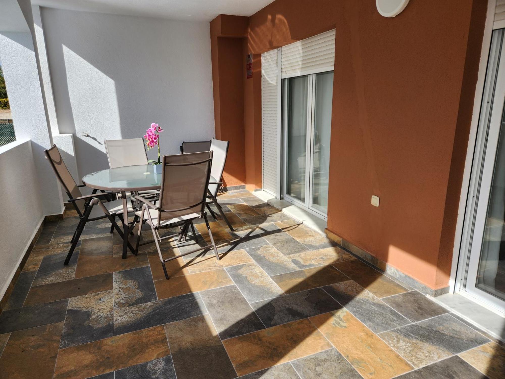 Bajo En Primera Linea De Vera-Playa Con Piscina Privada! Extérieur photo